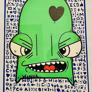 Green Hieroglyph Wonka